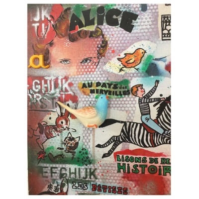 Tableau Alice au pays des merveilles Leçons de choses 2