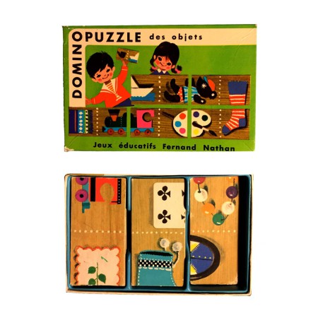 domino puzzle des objets fernand nathand