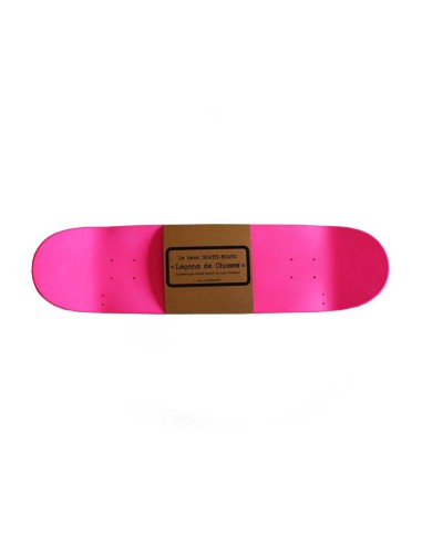 Etagères murale skate board ROSE FLUO leçons de choses