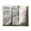 Lange brodée cadeau boite naissance
