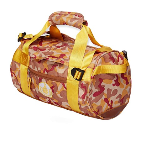 Sac à dos retro sport turquoise bande  arc en ciel