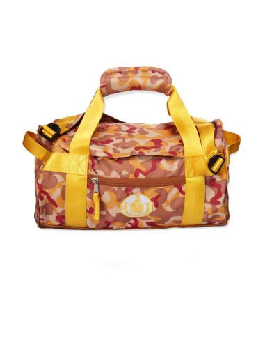 Sac à dos retro sport turquoise bande  arc en ciel