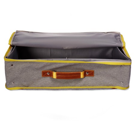 Valise ,voyage et rangement Leçons de Choses vert/rose