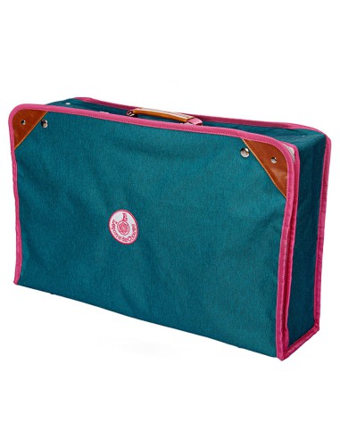 valise-pliable-voyage-et-rangement-jouet-vert-et-rose-leconsdechoses