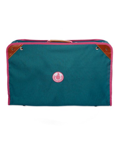 Valise ,voyage et rangement Leçons de Choses vert/rose