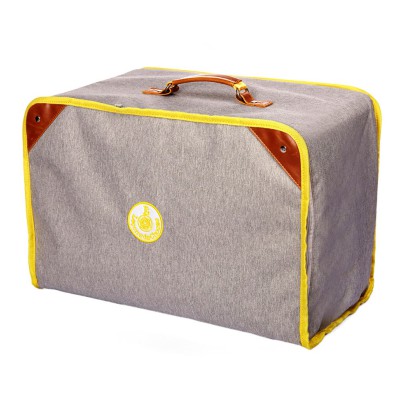 GRANDE MALLE , CAISSE DE RANGEMENT MARINE ROUGE