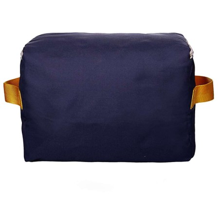 CAISSE DE RANGEMENTEN TISSU  MARINE JAUNE