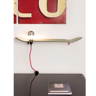 Etagère lampe skate board 