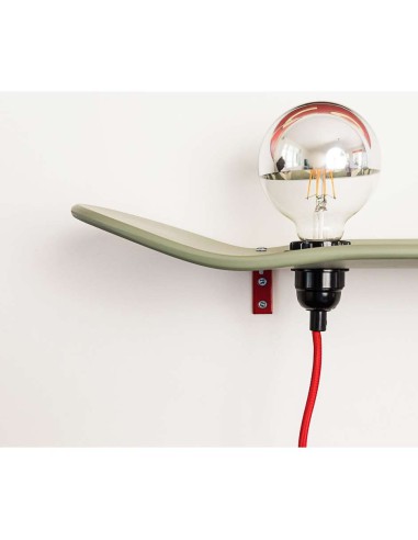 Etagère lampe skate board