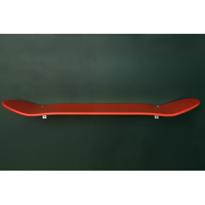Etagères skateboard rouge murale leçons de choses