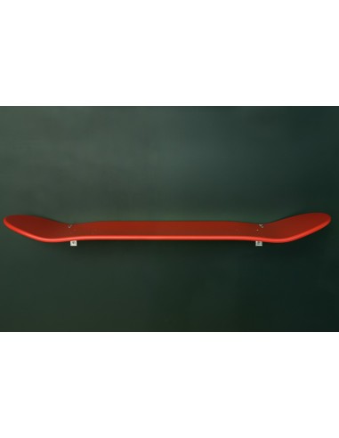 Etagères skateboard rouge murale leçons de choses