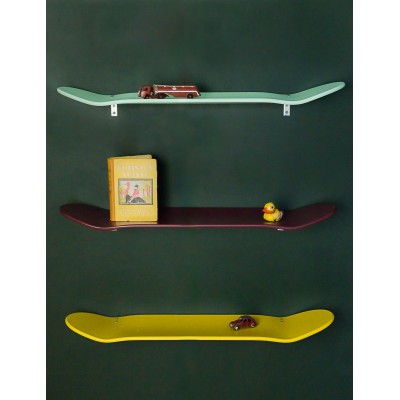 Etagères skateboard bordeau murale leçons de Choses