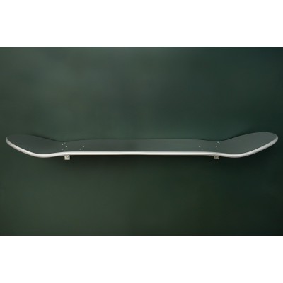 Etagères skate board murale argent 2