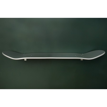 Etagères skate board murale argent