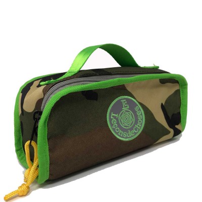 trousse boite fourre-tout-verte-rose-leçons de choses