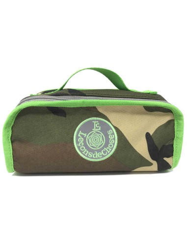 trousse boite fourre-tout-verte-rose-leçons de choses