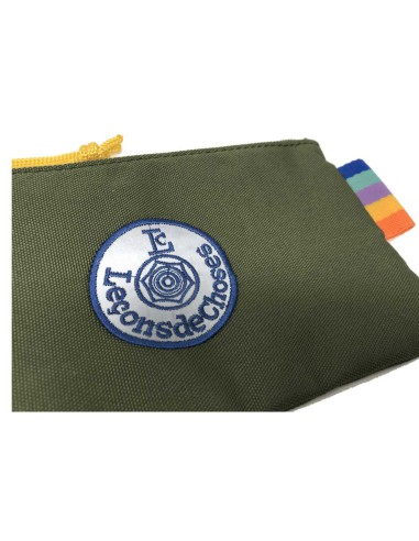 trousse plate turquoise arc en ciel série limitée