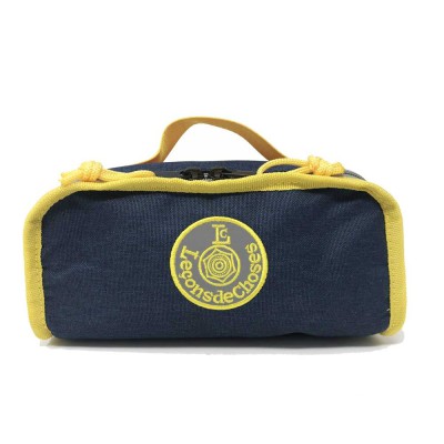 trousse boite fourre-tout marine jaune Leçons de choses