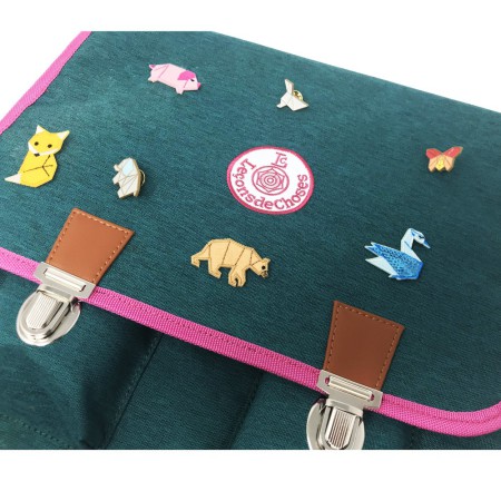 Set de pins et patch Leçons de Choses