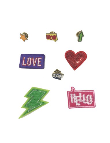 Set de pins et patch Leçons de Choses