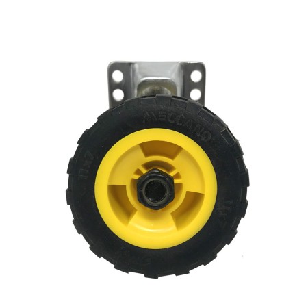 PATERE ROUE DE MECCANO jaune