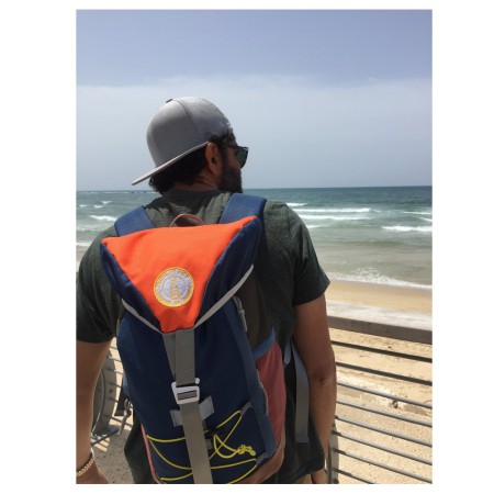 SAC A DOS MONTAGNE STEPH COP SERIE LIMITEE BLEU