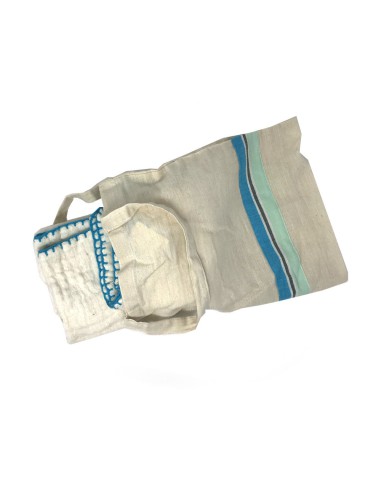 couverture bébé en coton ethiopien