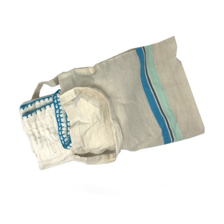 couverture bébé en coton ethiopien