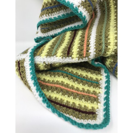 couverture crochet fait main