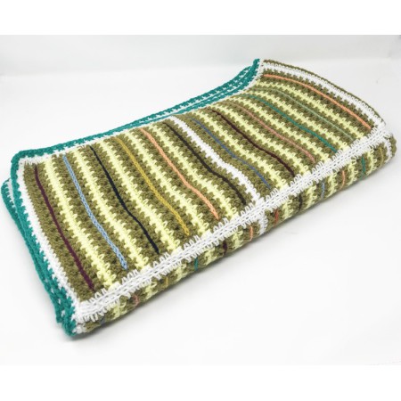 couverture crochet fait main
