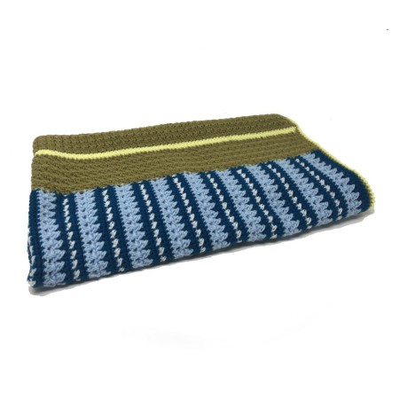 couverture crochet fait main