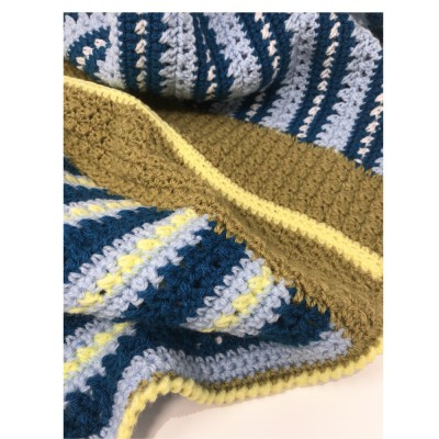 couverture crochet fait main 2