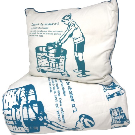 LINGE DE LIT POUSSEE D' ARCHIMEDE