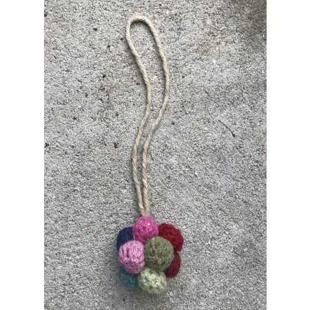 Patère boule de crochet fille  Leçons de Choses