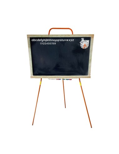 Tableau noir ardoise vintage Leçons de choses