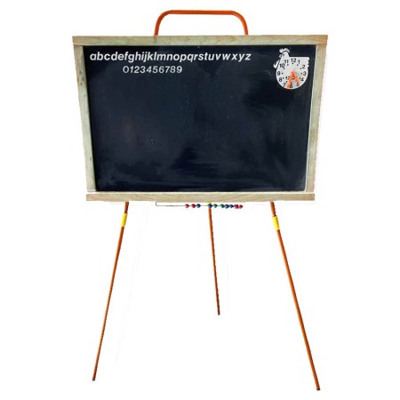 Tableau noir ardoise vintage Leçons de choses