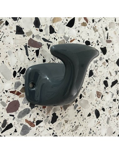 PORTE PEIGNOIR PORCELAINE CERAMIQUE BLANC