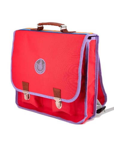 cartable-cp-ce1-rose-funky-et-lilax bande arc en ciel | Leçons de choses