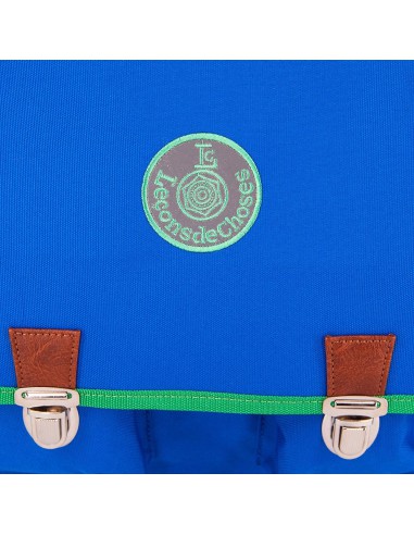 cartable-lecons-de-choses-bleu-roi-vert-cp-ce1 bande arc en ciel | Leçons de choses