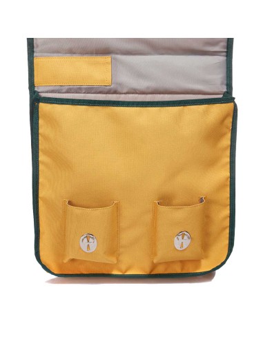 CARTABLE CP CE1 PETIT JAUNE  BANDE ARC EN CIEL