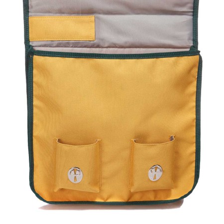 CARTABLE CP CE1 PETIT JAUNE  BANDE ARC EN CIEL