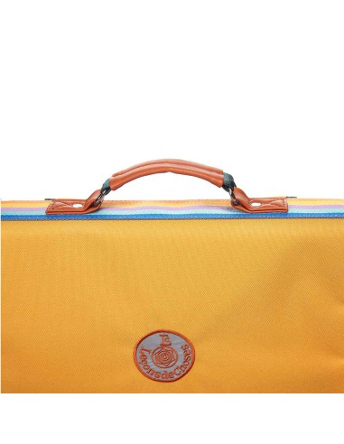 CARTABLE CP CE1 PETIT JAUNE  BANDE ARC EN CIEL