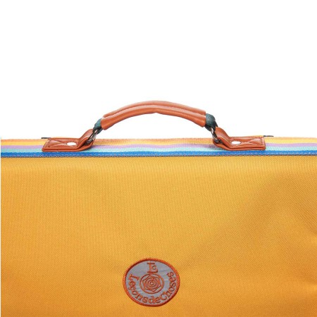 CARTABLE CP CE1 PETIT JAUNE  BANDE ARC EN CIEL