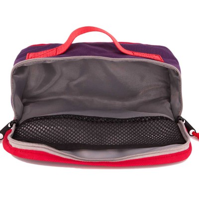 trousse boite fourre tout violet et rouge 2