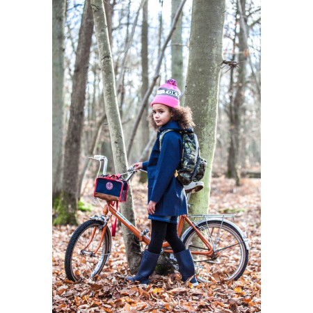 Lunch box vintage  cuivre vélo leçons de choses