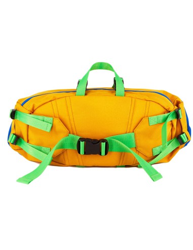 sac banane vélo jaune et bleu roi