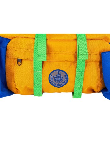 sac banane vélo jaune et bleu roi