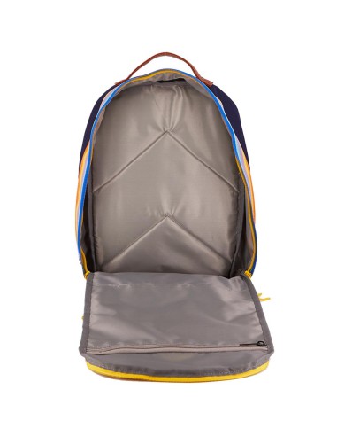 sac à dos marine bande arc en ciel enfant