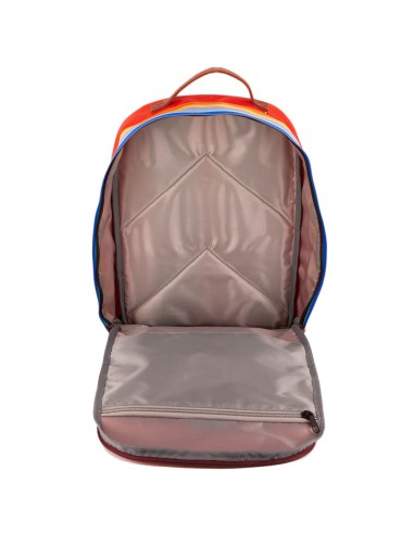 sac-a-dos-retro-rouge-bande-arc-en-ciel