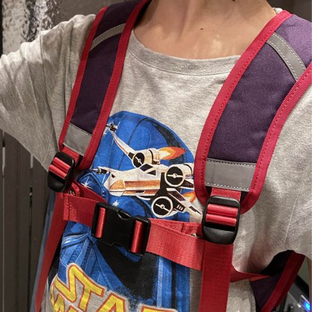 chest stripe ,bande reglable pour maintient cartable ou sac à dos épaules